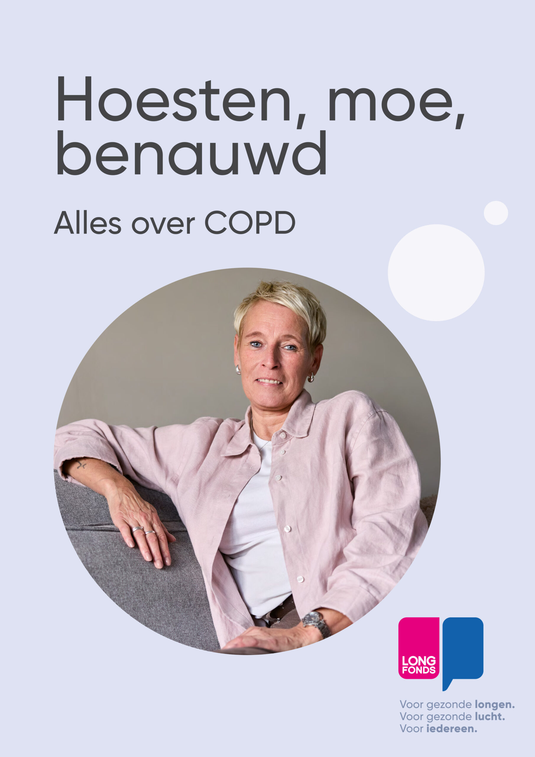Hoesten, moe, benauwd. Alles over COPD
